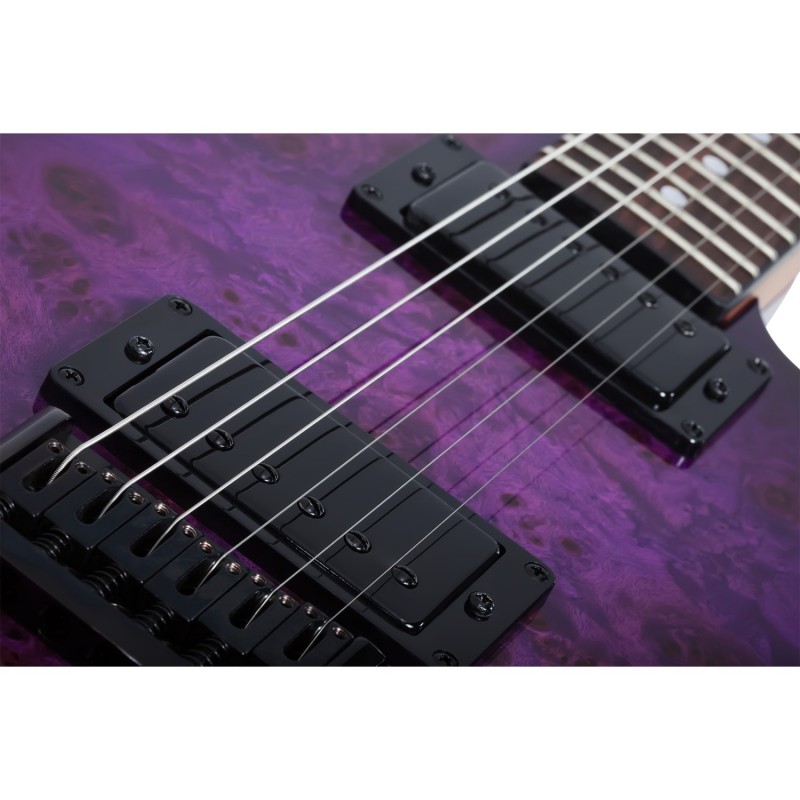 Schecter PT Standard Purple Burst Burl - Gitara elektryczna