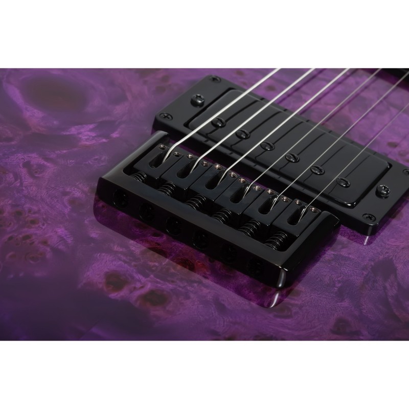 Schecter PT Standard Purple Burst Burl - Gitara elektryczna