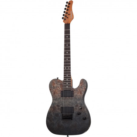 Schecter PT Standard Black Fade Burst Burl - Gitara elektryczna