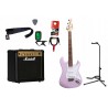 Gitara elektryczna Arrow T111 Pink + wzmacniacz 15W + kabel w zestawie