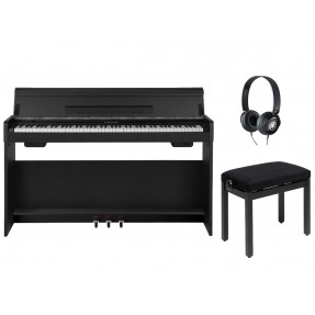Pianino cyfrowe NUX WK-310 BK + ława + słuchawki w zestawie