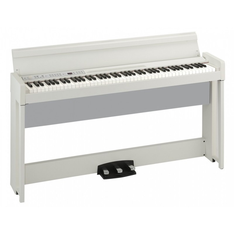 Pianino cyfrowe Korg C1 Air WH + ława + słuchawki w zestawie