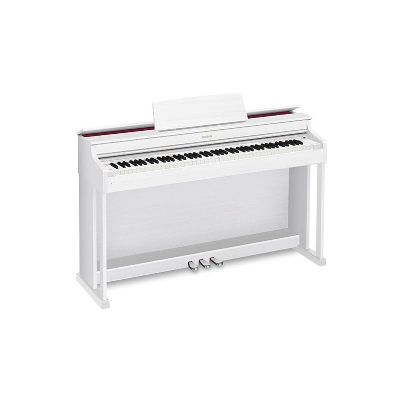 Pianino cyfrowe Casio AP-470 WE + ława + słuchawki w zestawie