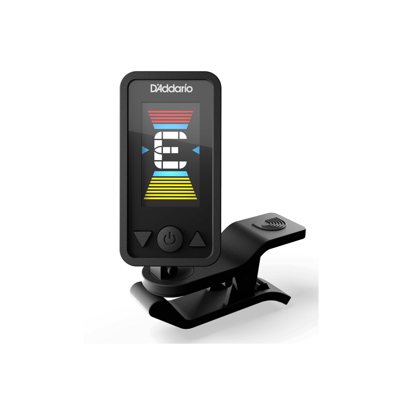 D'Addario Eclipse Rechargeable Tuner Stroik gitarowy - 1 - Tunery - Akumulatorowy stroik gitarowy Eclipse Headstock Tuner zapewn
