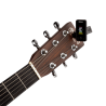 D'Addario Eclipse Rechargeable Tuner Stroik gitarowy - 6 - Tunery - Akumulatorowy stroik gitarowy Eclipse Headstock Tuner zapewn