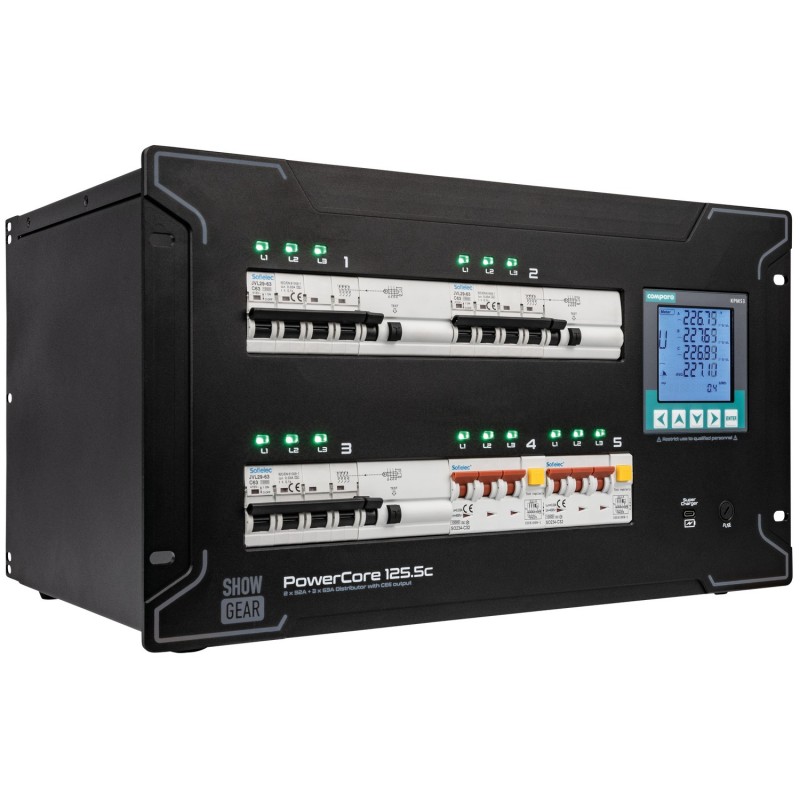 ShowGear PowerCore 125.5c - Dystrybutor zasilania