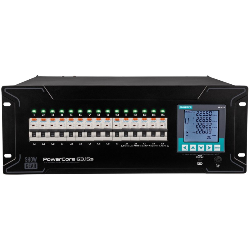 ShowGear PowerCore 63.15s - Dystrybutor zasilania