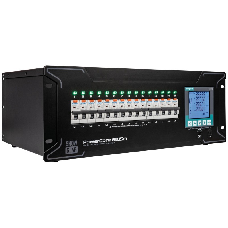 ShowGear PowerCore 63.15m - Dystrybutor zasilania
