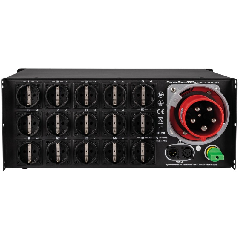 ShowGear PowerCore 63.15 - Dystrybutor zasilania