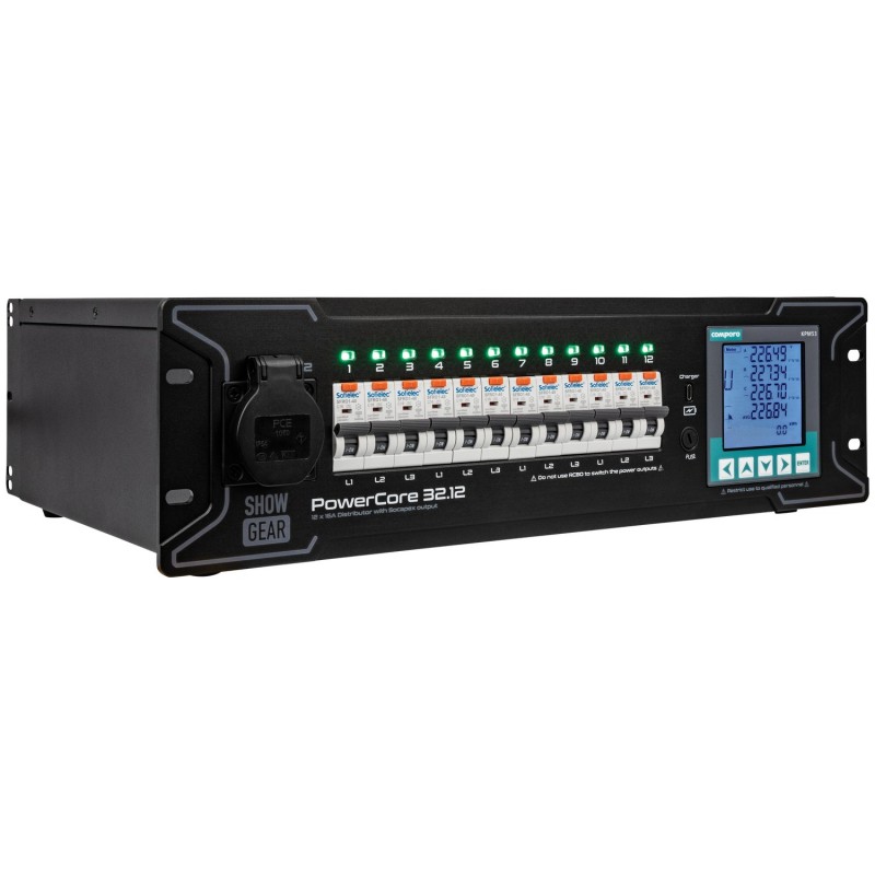 ShowGear PowerCore 32.12 - Dystrybutor zasilania