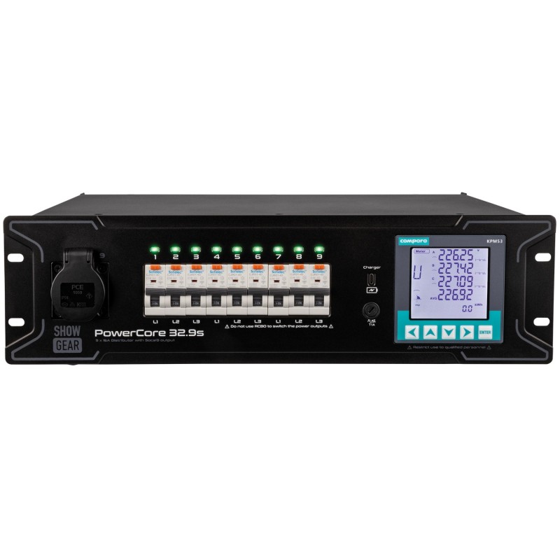 ShowGear PowerCore 32.9s - Dystrybutor zasilania