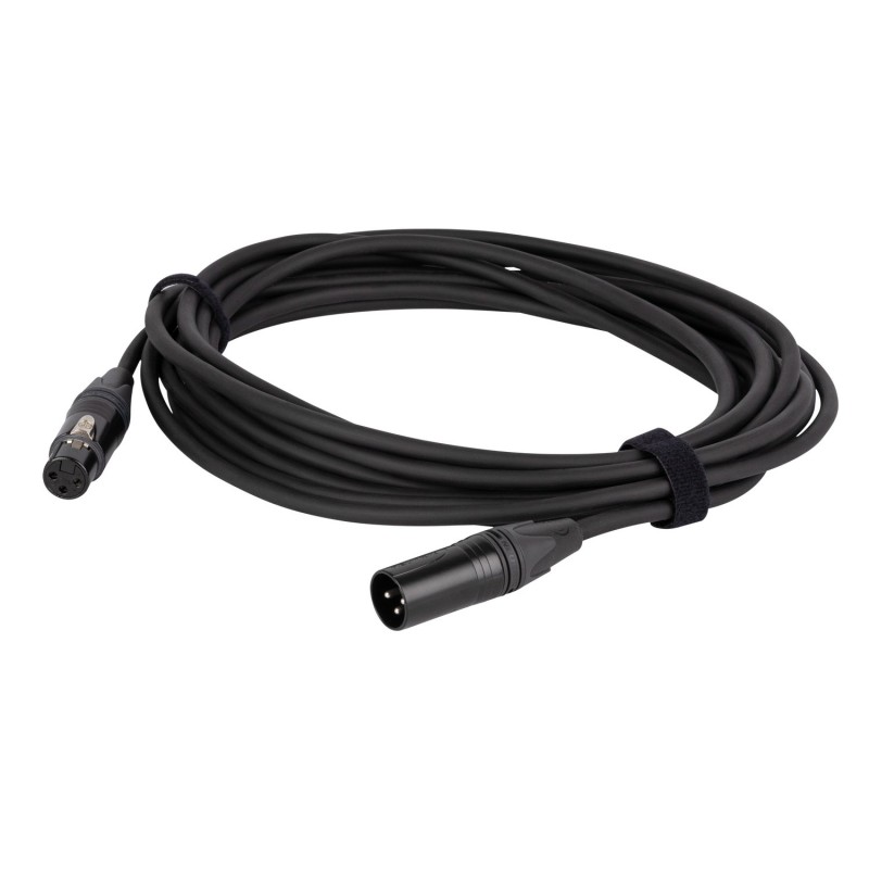 DAP Audio FLN09 - Kabel DMX/AES-EBU 3P Neutrik XLR/M 3P - XLR/F 3P 10m