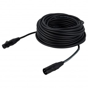 DAP Audio FLR09 - Kabel DMX/AES-EBU 3P REAN XLR/M 3P - XLR/F 3P 15m