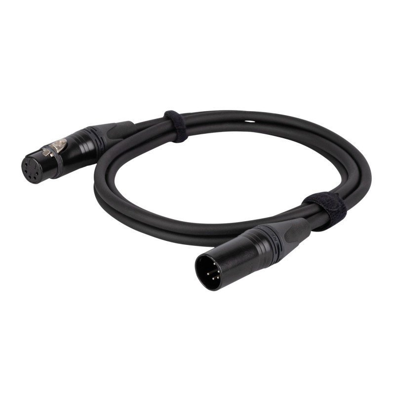 DAP Audio FLN85 - Kabel DMX/AES-EBU 5P Neutrik XLR/M 5P - XLR/F 5P 1.5m