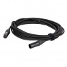 DAP Audio FLN85 - Kabel DMX/AES-EBU 5P Neutrik XLR/M 5P - XLR/F 5P 6m