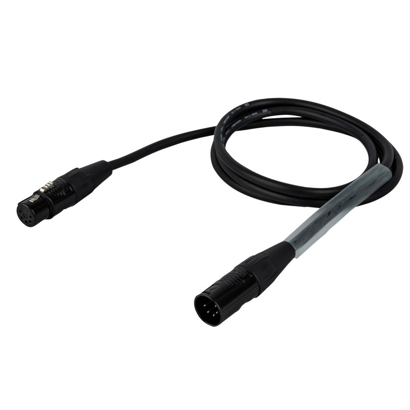 DAP Audio FLR08 - Kabel DMX/AES-EBU 5P REAN XLR/M 5P - XLR/F 5P 0.75m