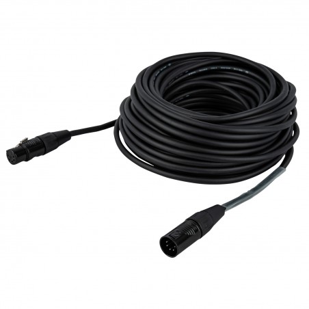 DAP Audio FLR08 - Kabel DMX/AES-EBU 5P REAN XLR/M 5P - XLR/F 5P 20m