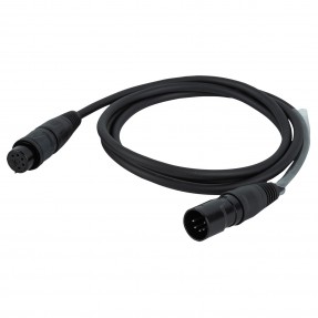 DAP Audio FLR75 - Kabel DMX/AES-EBU IP 5P REAN XLR/M 5P - XLR/F 5P 0.75m