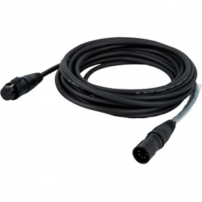 DAP Audio FLR75 - Kabel DMX/AES-EBU IP 5P REAN XLR/M 5P - XLR/F 5P 6m
