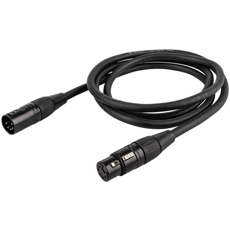 DAP Audio FL86 - Kabel DMX/AES-EBU XLR/M 5P - XLR/F 5P 1.5m