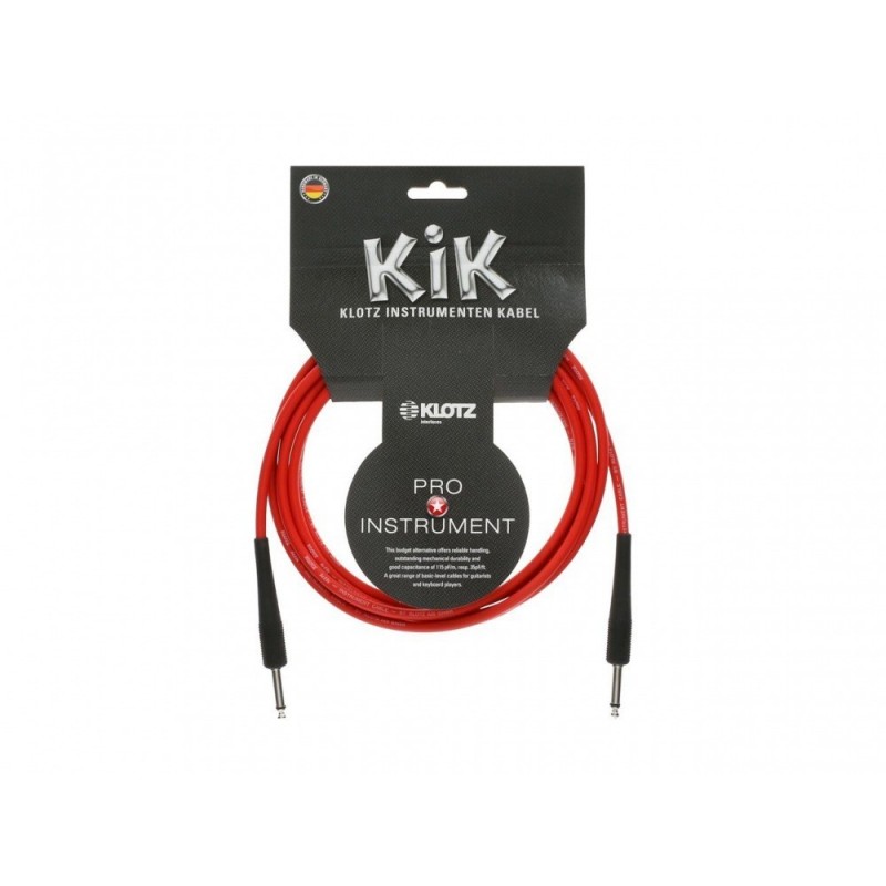 Klotz KIK3.0PPRT - kabel Jack - Jack 3m