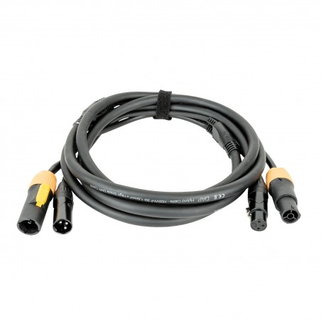 DAP Audio FP22 - Kabel hybrydowy ProPower True / XLR 5P 3m