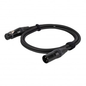 DAP Audio FLN01 - Kabel mikrofonowy Neutrik Bal. XLR/m 3P - XLR/F 3P 0.75m