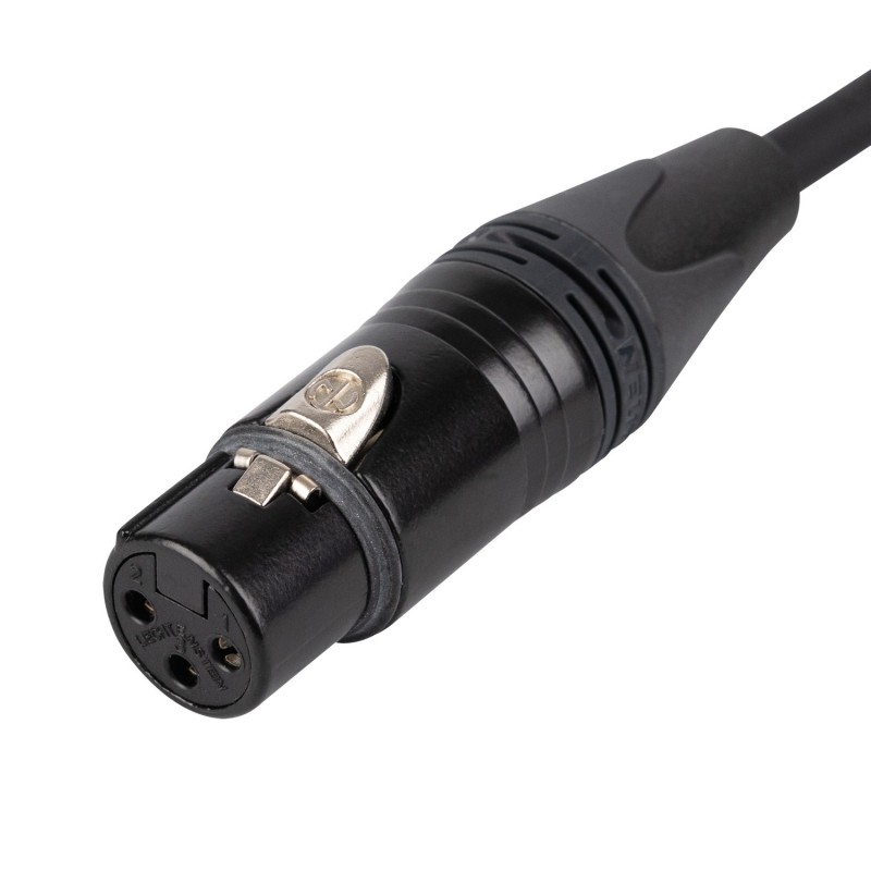 DAP Audio FLN01 - Kabel mikrofonowy Neutrik Bal. XLR/m 3P - XLR/F 3P 1.5m