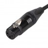 DAP Audio FLN01 - Kabel mikrofonowy Neutrik Bal. XLR/m 3P - XLR/F 3P 1.5m
