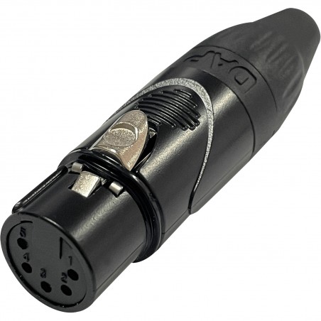 DAP Audio wtyk XLR 5P F Black