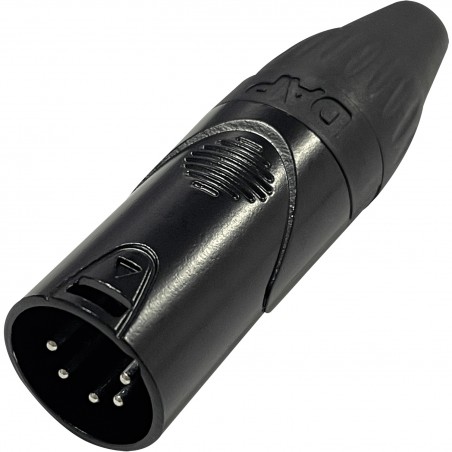 DAP Audio wtyk XLR 5P M Black/Black