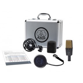 AKG C414 XL II - mikrofon pojemnościowy - 1 - Mikrofony studyjne - Najnowsza wersja C 414 XL II - do wokali solo i instrumentów 