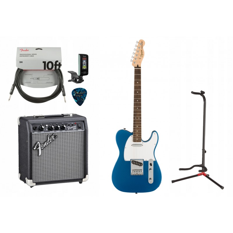 Gitara elektryczna Squier Affinity Tele LPB + wzmacniacz 10W + kabel w zestawie