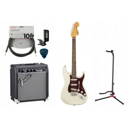 Gitara elektryczna Squier Classic Vibe 70s + wzmacniacz 10W + kabel w zestawie