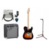 Gitara elektryczna Squier Affinity Tele SB + wzmacniacz 10W + kabel w zestawie