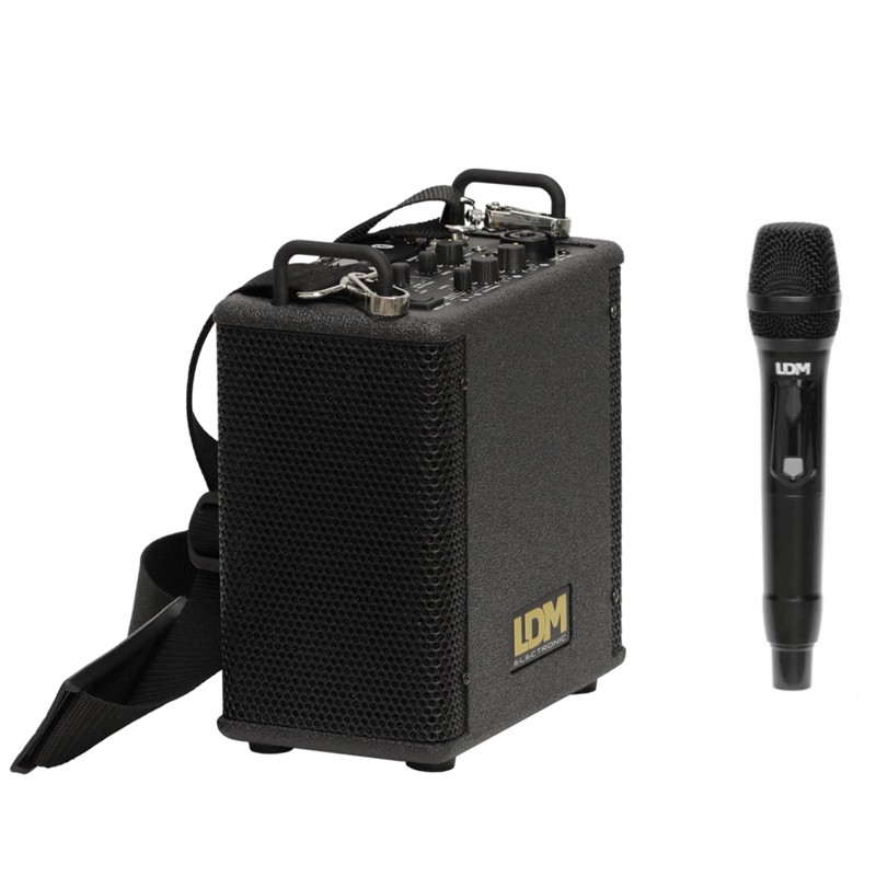 LDM PersonalBox Light V220 H20 - zestaw nagłośnieniowy z mikrofonem doręcznym - 1 - Zestawy nagłośnieniowe - Przenośny system na