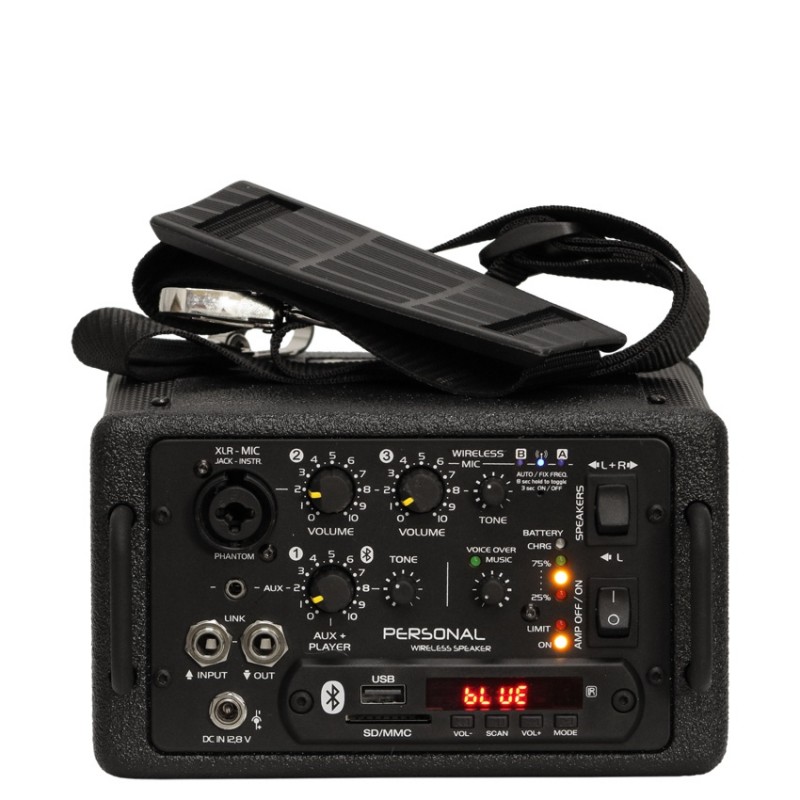 LDM PersonalBox Light - zestaw nagłośnieniowy - 3 - Kompaktowe mobilne - Zestaw nagłośnieniowy LDM PersonalBox Light z akumulato