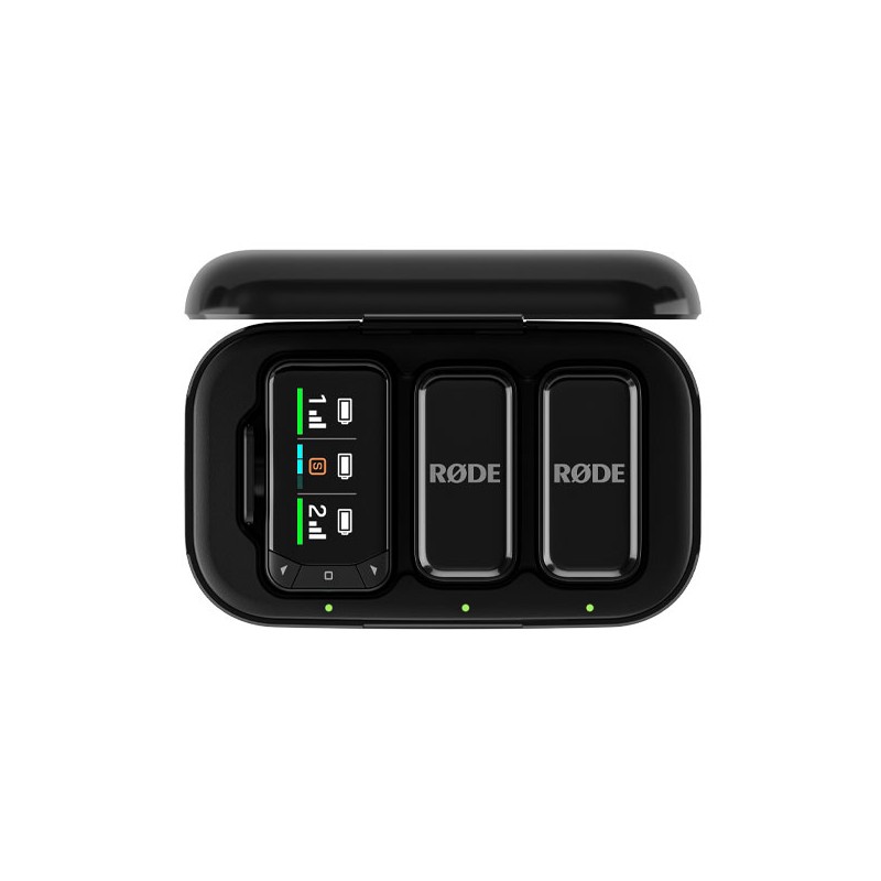 Rode Wireless Micro Camera Kit Zestaw bezprzewodowy - 7 - Zestawy bezprzewodowe inne - 2-kanałowy zestaw bezprzewodowy, 2 nadajn