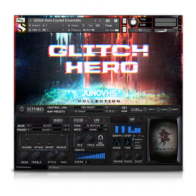 SOUNDIRON Glitch Hero - Zestaw bibliotek brzmień (do pobrania)