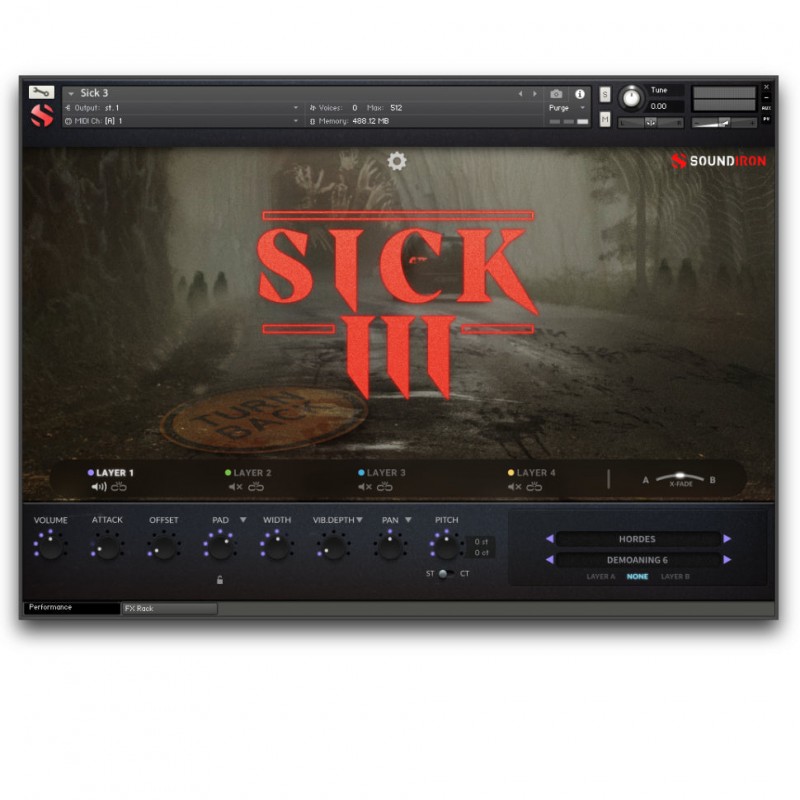 SOUNDIRON Sick Ultimate - Zestaw bibliotek brzmień (do pobrania)