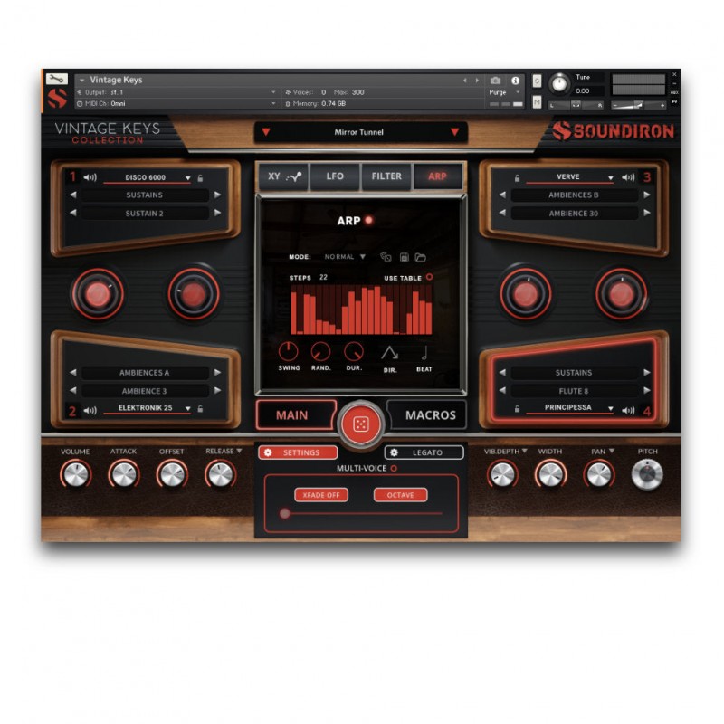 SOUNDIRON Vintage Keys Collection - Zestaw bibliotek brzmień (do pobrania)