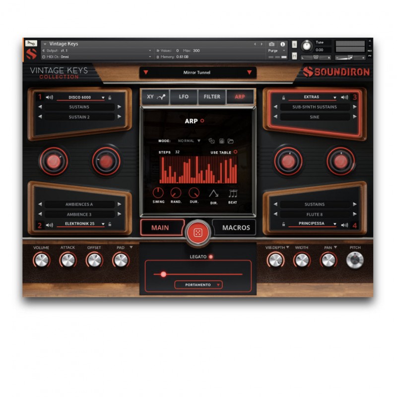 SOUNDIRON Vintage Keys Collection - Zestaw bibliotek brzmień (do pobrania)