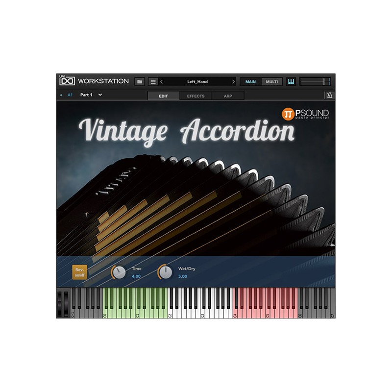 PSound Vintage Accordion - Wirtualny instrument VST (do pobrania)