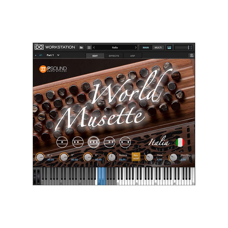 PSound World Musette - Wirtualny instrument VST (do pobrania)