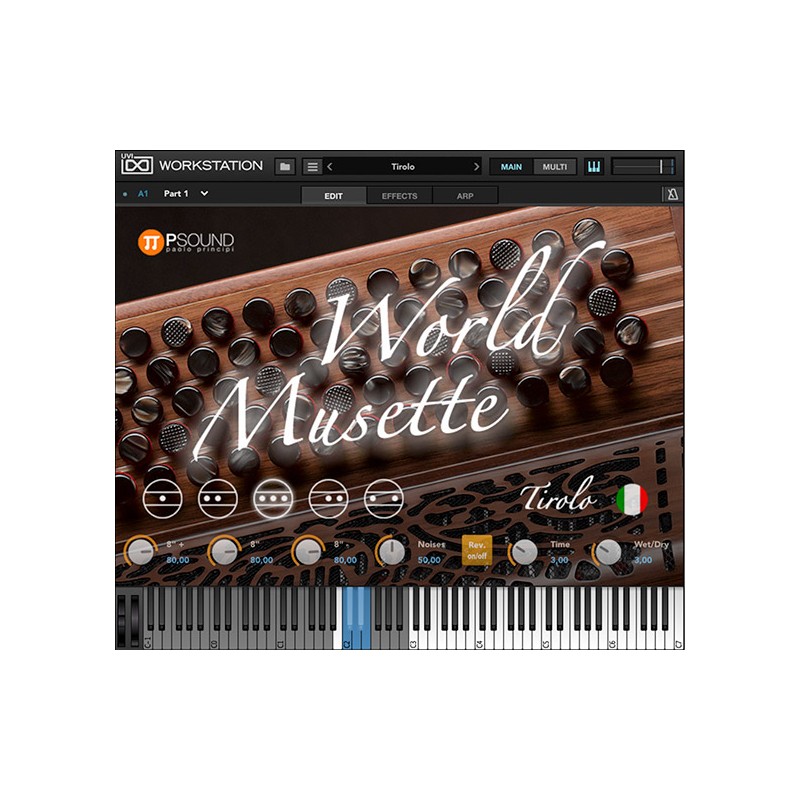PSound World Musette - Wirtualny instrument VST (do pobrania)