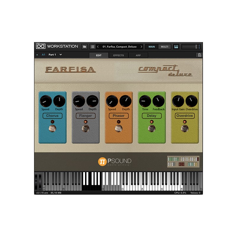 PSound Farfisa Compact - Wirtualny instrument VST (do pobrania)