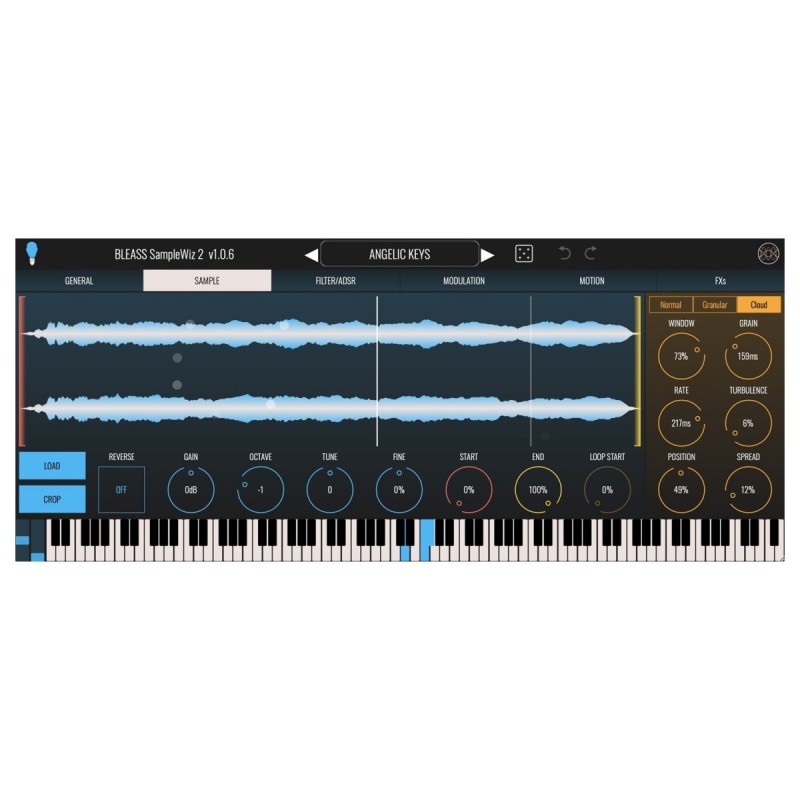 BLEASS SampleWiz 2 - Syntezator wirtualny VST (do pobrania)
