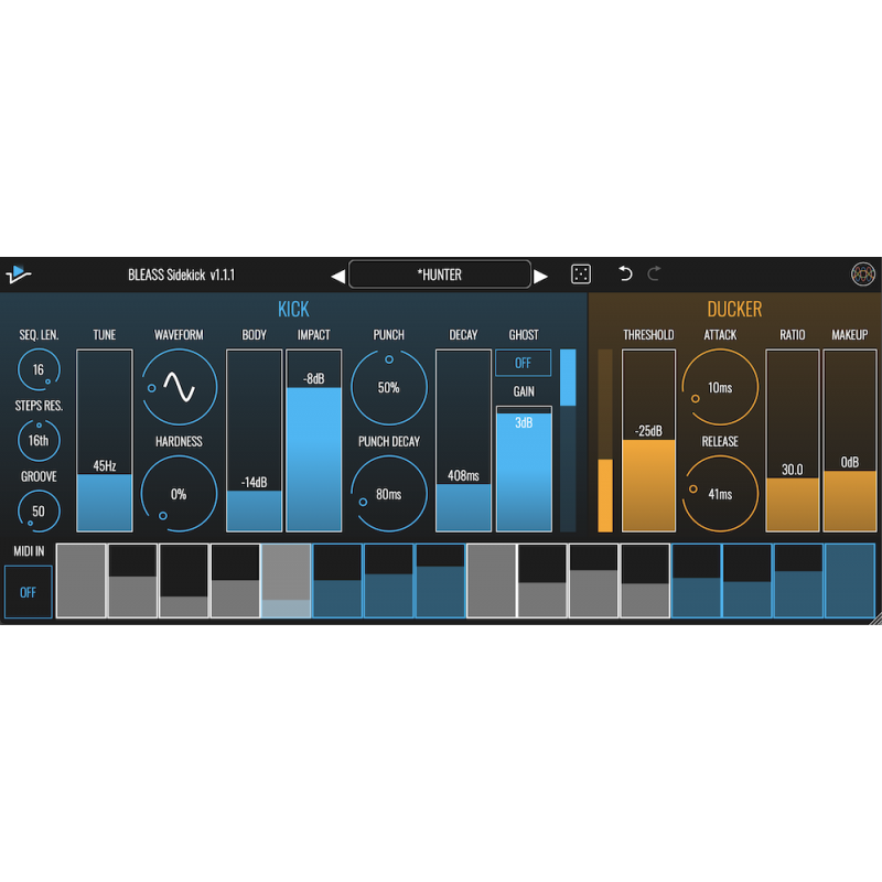 BLEASS Sidekick - Syntezator wirtualny VST (do pobrania)