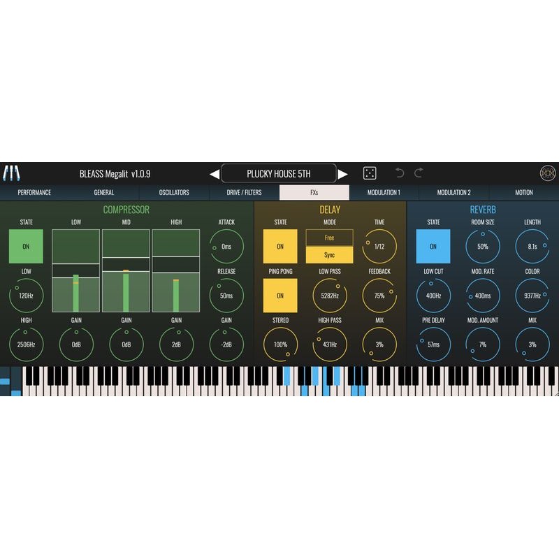 BLEASS Megalit Bundle - Syntezator wirtualny VST (do pobrania)