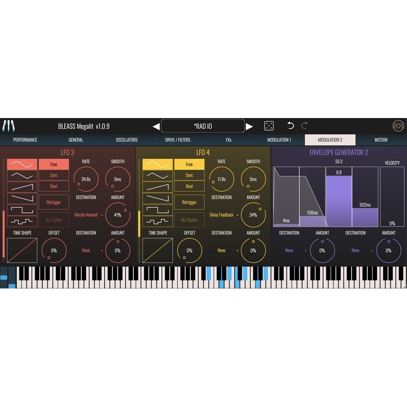 BLEASS Megalit Bundle - Syntezator wirtualny VST (do pobrania)